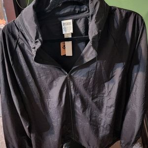 Pink brand raincoat